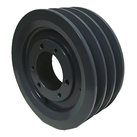 Bushing 3 Groove V-Belt Pulley 8.95 Inch OD